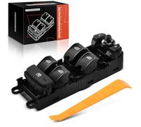 Frankberg Interrupteur de lève-vitre compatible avec R.a.n.g.e R.o.v.e.r Sport 2005-2013 Discovery 2009-2018 Freelander Window Switch avant gauche w/o Bezel Replace# AH2214540AC