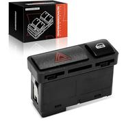 Frankberg Interrupteur de lève-vitre Compatible avec Série 3 E46 316 318 320 323 325 328 330 M3 1998-2007 X5 E53 2000-2006 Z4 E85 E86 2002-2009 Remplacer# 61318368920