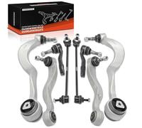 Frankberg Jeu de 8 pièces de bras de suspension Rotule de barre d'accouplement Compatible avec Série 5 E60 520-550 Série 5 Break E61 520-550 Série 5 Break E61 M5 Remplacer# 31104026719