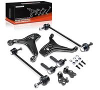 Frankberg Jeu de bras de suspension 8 pièces Kit Compatible avec 80 8C B4 1992-1994 80 Avant 8C 8C5 B4 1992-1995 Cabriolet 8G7 B4 1991-2000 Coupé 89 8B 1990-1996