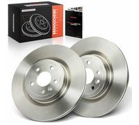 Frankberg Jeu de disques de frein inclus. 2x Disques de frein Arrière Ventilé Ø325mm Compatible avec Discovery Sport L550 Rang.e Rove.r Velar L560 Replace# T4A2061, LR090699