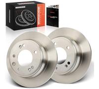 Frankberg Jeu de disques de frein pour essieu arrière gauche et droite compatible avec i30 FD 1.4L 2007-2011 Cee'D SW ED 1.4L 2007-2012 Sportage SL 1.6L 2011-2015 Replace# 584111H300