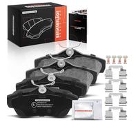 Frankberg Jeu de plaquettes de frein arrière avec accessoires compatibles avec Jumpy VF7 1,6L 2,0L 2007-2016 Scudo Bus 270 272 1,6L 2,0L 2007-2016 Expert Tepee VF3X 1.6L 2.0L 2007-2016 Replace#