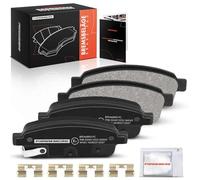 Frankberg Kit de plaquettes de frein incl. 4x Plaquettes de frein Arrière Compatible avec Moka/Moka X J13 Astra J Caravan P10 Zafira Break C P12 Remplacer# 1605180,1605294