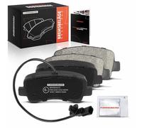 Frankberg Jeu de plaquettes de frein pour essieu arrière compatible avec NV400 Bus X62 X62B 2.3L 2011-2023 Interstar Kasten X62B 2.3L 2021-2023 Movano B Bus X62 2.3L 2010-2023 Replace# 440601111 47R