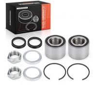 Frankberg Jeu de roulements de roue compatible avec Xsara 1997-2005 Saxo106 206 306 Kit de roulement de roue arrière gauche et droite 2 pièces de rechange # 43210-AX000