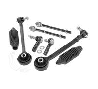 Frankberg K620258 Lot de 2 bras de suspension et 4 rotules de direction + 2 manchettes de direction essieu avant compatibles avec 300 C Touring LE LX 300 C LE LX Charger 300 C LX LE Replace# K620258
