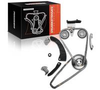 Frankberg Kit chaîne de distribution Compatible avec Accent Elantra Getz i10 i20 i30 iX20 Matrix Cee'D Cerato Picanto Pro Cee'D Rio Soul Venga 2005-Aujourd'hui 243762A000
