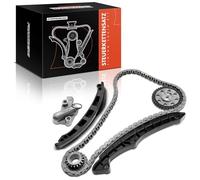 Frankberg Kit chaîne de distribution Compatible avec Golf V 1K1 Polo 6C1 J-e-t-t-a III 1K2 P-a-s-s-a-t 3C2 Ibiza IV 6J5 Fabia II 542 1.4L Essence 2005-2018