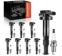 Frankberg Kit de 8 bobines d'allumagebougies pour moteur essence
