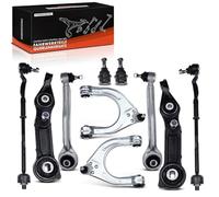 Frankberg Kit de bras de suspension 12 pièces Essieu Avant Compatible avec Classe E W211 1.8L-6.2L 2002-2008 Classe E T-modèle S211 1.8L-6.2L 2003-2009 Remplacer# 2113309007