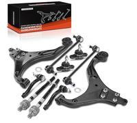 Frankberg Kit de bras de suspension 12 pièces Essieu Avant Gauche Droite Compatible avec Bras de Suspension Tucson JM 2.0L 2.7L Biellette Barre Stab Sportage JE KM 2.0L 2.7L Remplacer# 545011F000