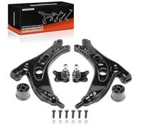 Frankberg Kit de Bras de Suspension Essieu Avant Compatible avec Cordoba 6L2 1.2L-2.0L 2002-2009 Fabia I 6Y2 1.0L-2.0L 1999-2008 Polo 9A 9N 1.2L-1.9L 2001-2009 Remplacer# 6Q0407151D