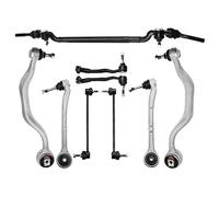 Frankberg Kit de bras de suspension Essieu Avant Compatibles avec Série 5 E39 535 540 M5 1996-2003 Série 5 Touring E39 540 1997-2004 Remplacer# 31121141961