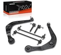 Frankberg Kit de Bras de Suspension Essieu Avant Gauche Droite Compatible avec 206 Hayon 2A/C 1.1L-2.0L 1998-2008 206+ 2L 2M 1.1L 1.4L 2009-2013 Remplacer# 1607316280