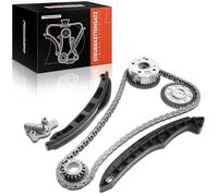 Frankberg Kit de chaîne de distribution Compatible avec Golf V 1K1 Polo 6C1 P-a-s-s-a-t 3C2 J-e-t-t-a III 1K2 Fabia II 542 Ibiza IV 6J5 1.4L Essence 2005-2018