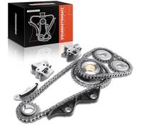 Frankberg Kit de chaîne de distribution Compatible avec Micra II K11 1.0i 1.3i 1.4i 16V Essence 1992/08-2003/02 1302899B00