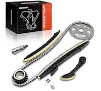 Frankberg Kit de chaîne de distribution Compatible avec W169 W245 W203 S203 W204 W210 S210 B906 W638 W639 2.0L 2.1L 1998-2014 0009936876