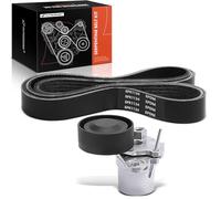 Frankberg Kit de courroie de distribution à essence compatible avec A4 8K2 8W2 8WC 2008-2019 Golf Alltrack BA5 BV5 2014-2020 Passa.t 3G2 CB2 2015-2024 Polo 6C1 6R1 AE1 AW1 BZ1 201 201 4 à 202. 4