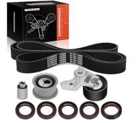 Frankberg Kit de Courroie de Distribution galet tendeur Compatible avec A6 4B2 4.2L 1998-2005 A8 4E2 4E8 3.7L 4.2L 2002-2010 T.o.u.a.r.e.g 7L6 7L7 7LA 4.2L 2002-2006 Remplacer# TCK297A