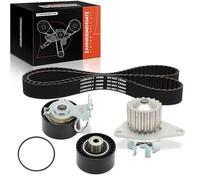 Frankberg Kit de Courroie de Distribution Pompe à eau Essence Compatible avec 206 SW 2E/K 1.4L 2003-2008 207 WA WC 1.4L 2006-2013 C3 I FC FN 1.4L 2003-2010 C4 Coupé LA 1.4L 2004-2011