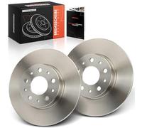 Frankberg Kit de Disques de Frein incl. 2x Disques de Frein Arrière Pleins Ø251mm Compatible avec 500L 351 352 Tipo Break 356 357 Tipo Hayon Remplacer# 51885409,51808471