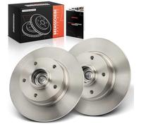 Frankberg Kit de Disques de Frein incl. 2x Disques de Frein Arrière Pleins Ø260mm Compatible avec Megan.e III Hayon B3 BZ0/1 Megan.e III Grandtour KZ0/1 Remplacer# 432008191R