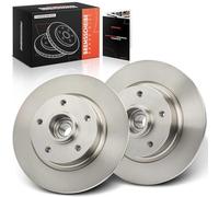 Frankberg Kit de Disques de Frein incl. 2x Disques de Frein Arrière Pleins Ø274mm Compatible avec Scénic III JZ0/1 Grand Scénic III JZ0/1 Fluence L3 Remplacer# 432000007R