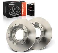 Frankberg Kit de Disques de Frein incl. 2x Disques de Frein Arrière Pleins Ø288mm Compatible avec Tourneo Custom V362 Bus F3 Transit V363 Bus FAD FBD Camionnette Remplacer# 1764283