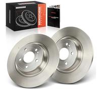 Frankberg Kit de Disques de Frein incl. 2x Disques de Frein Arrière Pleins Ø320mm Compatible avec W177 W247 Berline V177 Remplacer# 2474230312