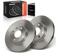 Frankberg Kit de Disques de Frein incl. 2x Disques de Frein Avant ventilés Ø260mm Compatible avec Meriva X03 Corsa C Camionnette/Hayon X01 Corsa C X01 Combo Remplacer# 95526646,9127967