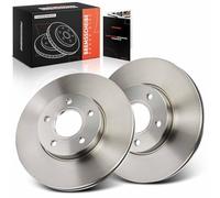 Frankberg Kit de Disques de Frein incl. 2x Disques de Frein Avant ventilés Ø278mm Compatible avec Focus III Break C-Max II DXA/CB7 DXA/CEU Remplacer# AV611125DA,1790221