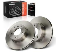 Frankberg Kit de Disques de Frein incl. 2x Disques de Frein Avant ventilés Ø300mm Compatible avec 3er Break E91 1er E81 E87 3er E90 Z4 Roadste.r E89 Remplacer# 34116783752