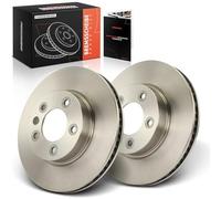 Frankberg Kit de Disques de Frein incl. 2x Disques de Frein Avant ventilés Ø330mm Compatible avec T.o.u.a.r.e.g 7P5 7P6 T.o.u.a.r.e.g 7L6 7L7 7LA Remplacer# 7L6615301N