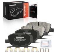 Frankberg Kit de plaquettes de frein incl. 4x Plaquettes de frein Arrière Compatible avec 159 939 Thesis 841 159 Sportwagon 939 Spider 939 Brera 939 Remplacer# 77363580