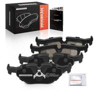 Frankberg Kit de plaquettes de frein incl. 4x Plaquettes de frein Arrière Compatible avec 3er Compact E46 3er Break E46 3er E46 3er Cabriolet E46 Z3 E36 Coupé Remplacer# 34211165233