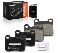 Frankberg Kit de plaquettes de frein incl. 4x Plaquettes de frein Arrière Compatible avec W124 124 Berline W124 190 W201 W202 Coupé C124 Remplacer# A0004209820