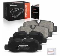 Frankberg Kit de plaquettes de frein incl. 4x Plaquettes de frein Arrière Compatible avec Classe V W447 Vito Break W447 Marco Polo Camper W447 Remplacer# 4474200120, A4474200120