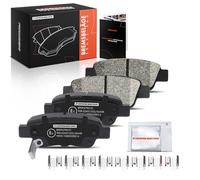 Frankberg Kit de plaquettes de frein incl. 4x Plaquettes de frein Arrière Compatible avec CR-V III RE CR-V IV RM Remplacer# 43022SWWG01