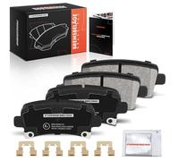 Frankberg Kit de plaquettes de frein incl. 4x Plaquettes de frein Arrière Compatible avec Insignia A Sports Break G09 Insignia A G09 Insignia A Berline G09 9-5 YS3G Remplacer# 22846359