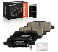 Frankberg Kit de plaquettes de frein incl. 4x Plaquettes de frein Arrière Compatible avec Juke F15 Qashqai +2 I J10 NJ10 Pulsar Hayon C13 Leaf ZE1 X-Trail T30 Remplacer# 44060AL586