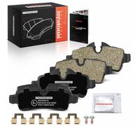 Frankberg Kit de plaquettes de frein incl. 4x Plaquettes de frein Arrière Compatible avec M.i.n.i R56 M.i.n.i Cabriolet R57 M.i.n.i R.o.a.d.s.t.e.r R59 Remplacer# 34216794059,34212289155