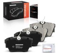 Frankberg Kit de plaquettes de frein incl. 4x Plaquettes de frein Arrière Compatible avec NV300 Break X82 Vivaro Camionnette X83 Trafic II Bus JL Vivaro Break X82 Remplacer# 4406000Q2E