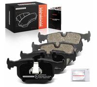 Frankberg Kit de plaquettes de frein incl. 4x Plaquettes de frein Arrière Compatible avec X3 E83 3er Cabriolet E46 3er Coupé E46 7er E38 X5 E53 Remplacer# 34216761240,34211164581