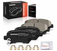 Frankberg Kit de plaquettes de frein incl. 4x Plaquettes de frein Arrière Compatible avec Zafira A MPV T98 Astra G CC T98 Venga YN Zafira/Zafira Family B A05 Remplacer# 93179164, 93176118