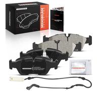 Frankberg Kit de plaquettes de frein incl. 4x Plaquettes de frein Avant Compatible avec 3er E90 316i 318i 318d 320i 1er E87 120d 120i Remplacer# 34116769951,34116769763