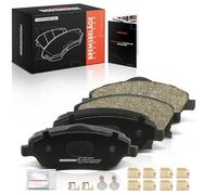 Frankberg Kit de plaquettes de frein incl. 4x Plaquettes de frein Avant Compatible avec Corsa C X01 Meriva X03 Corsa C Camionnette/Hayon X01 Combo Tour Remplacer# 9200108,93172261