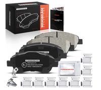 Frankberg Kit de plaquettes de frein incl. 4x Plaquettes de frein Avant Compatible avec CR-V III RE CR-V IV RM CR-V II RD Remplacer# 45022SWWG01,45022T1EG00