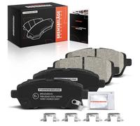 Frankberg Kit de plaquettes de frein incl. 4x Plaquettes de frein Avant Compatible avec Fiesta VI CB1 CCN K FK UK Fiesta VI Van K Berline FK TK Fiesta Berline Remplacer# 1749322