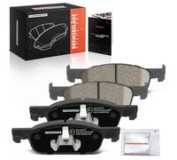 Frankberg Kit de plaquettes de frein incl. 4x Plaquettes de frein Avant Compatible avec Sander.o II Clio IV BH Logan MCV II Twingo III BCA BCM Clio IV Grandtour KH Remplacer# 410605536R